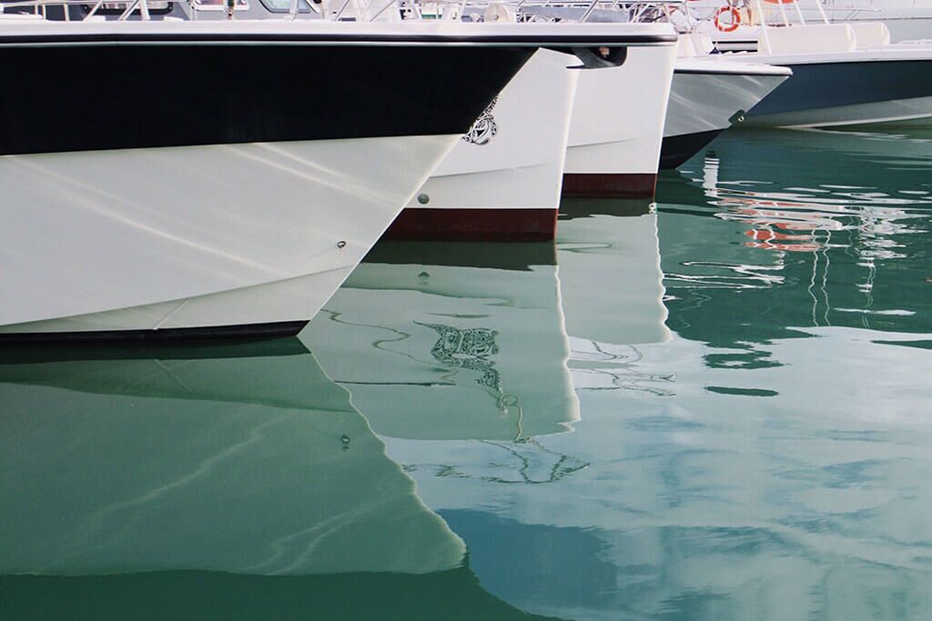 Boats in the water