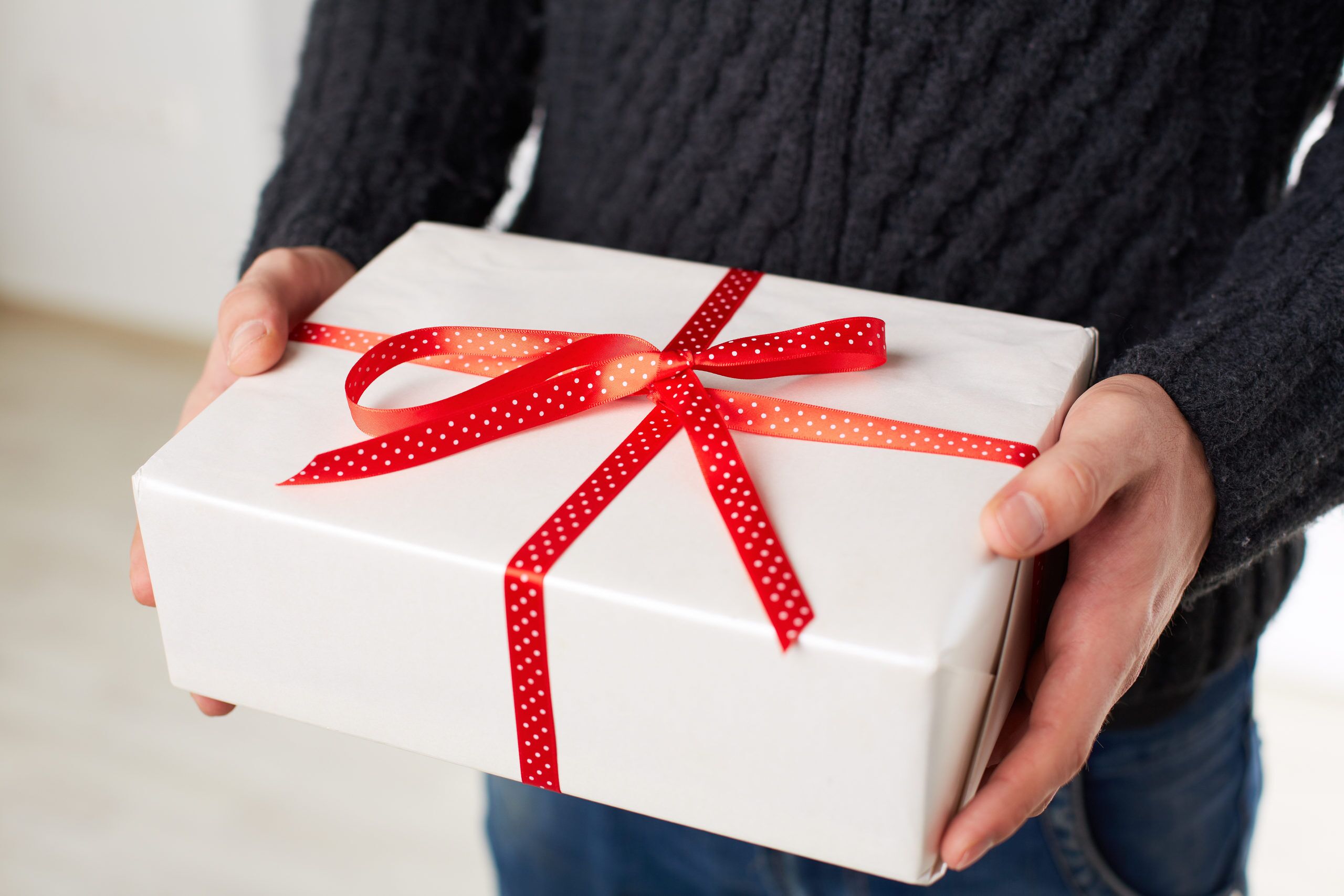 Giving present