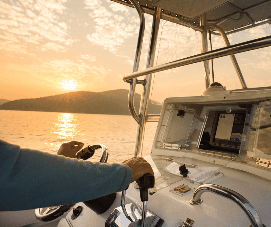 NMEA 0183 data on boat display